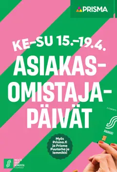 Kaupan Prisma Prisma tarjoukset - Esite esikatselu, voimassa 15/04/2026