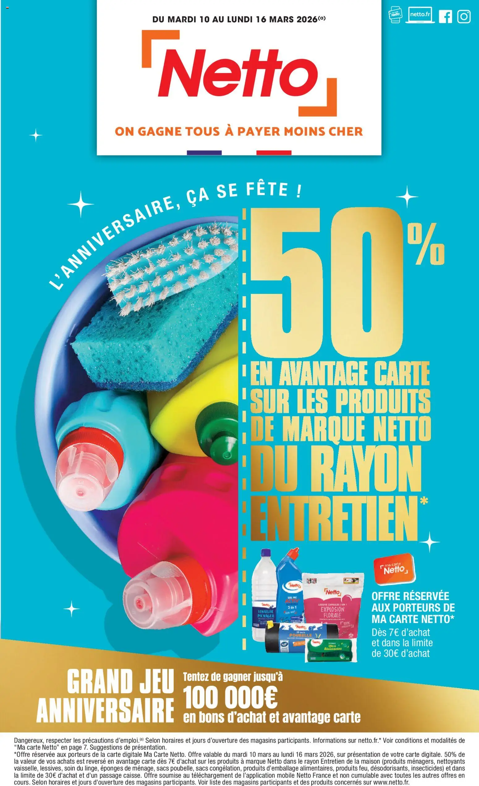 Prévisualisation de Netto catalogue du magasin Netto formulaire valide 10/03/2026