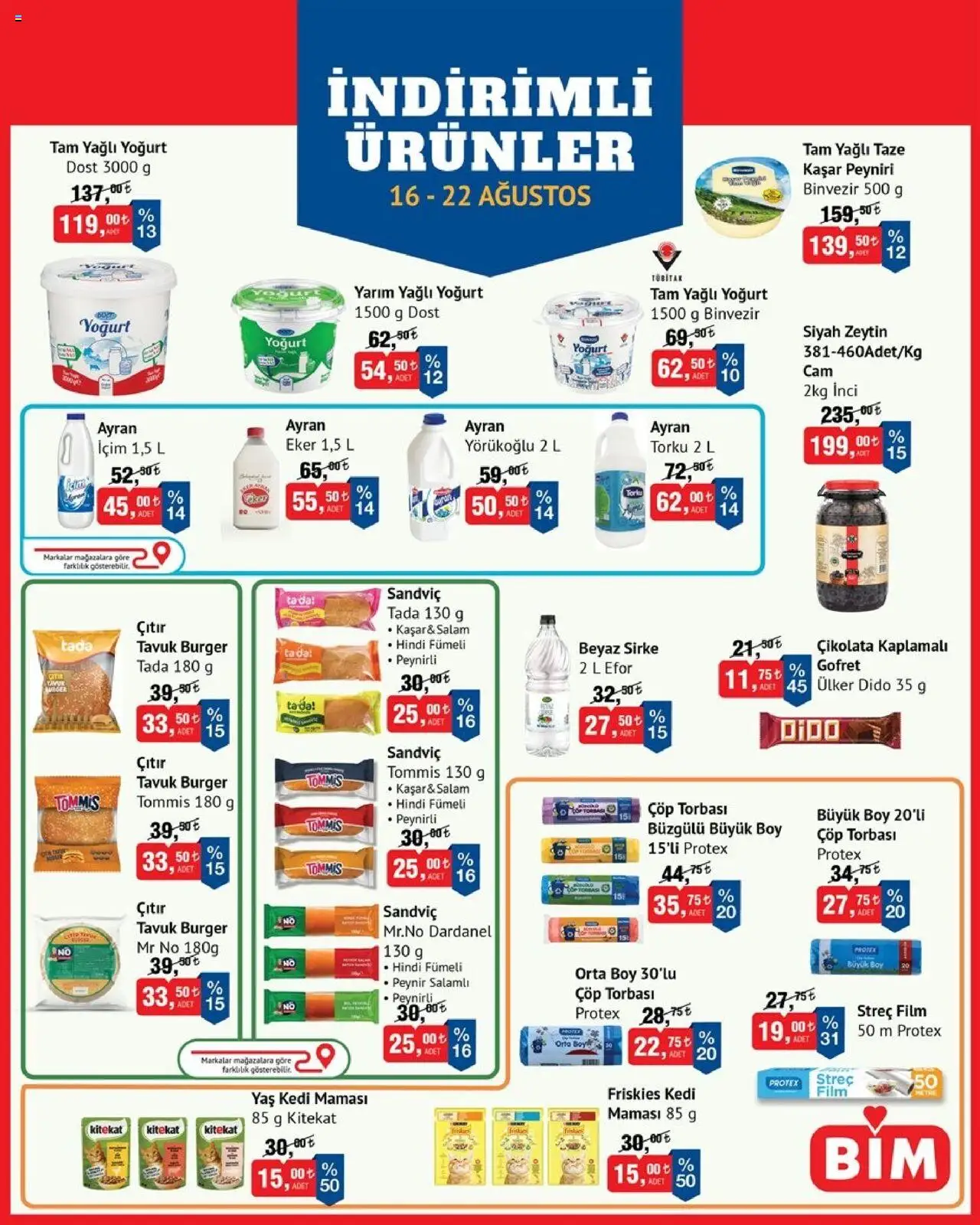 BİM Katalog bu hafta (16 Ağustos 2025) - Aktüel Broşür - Sayfa numarası 1