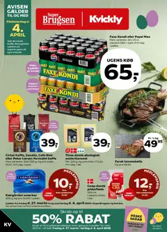 Eksempel på tilbudsavis Kvickly - Tilbudsavis uge 13 fra butik Kvickly gyldig fra 27/03/2026