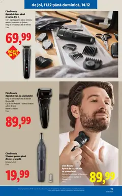 Previzualizarea de cataloage: Lidl Catalog nou valabil de la 08.12.2025 | Pagina: 77