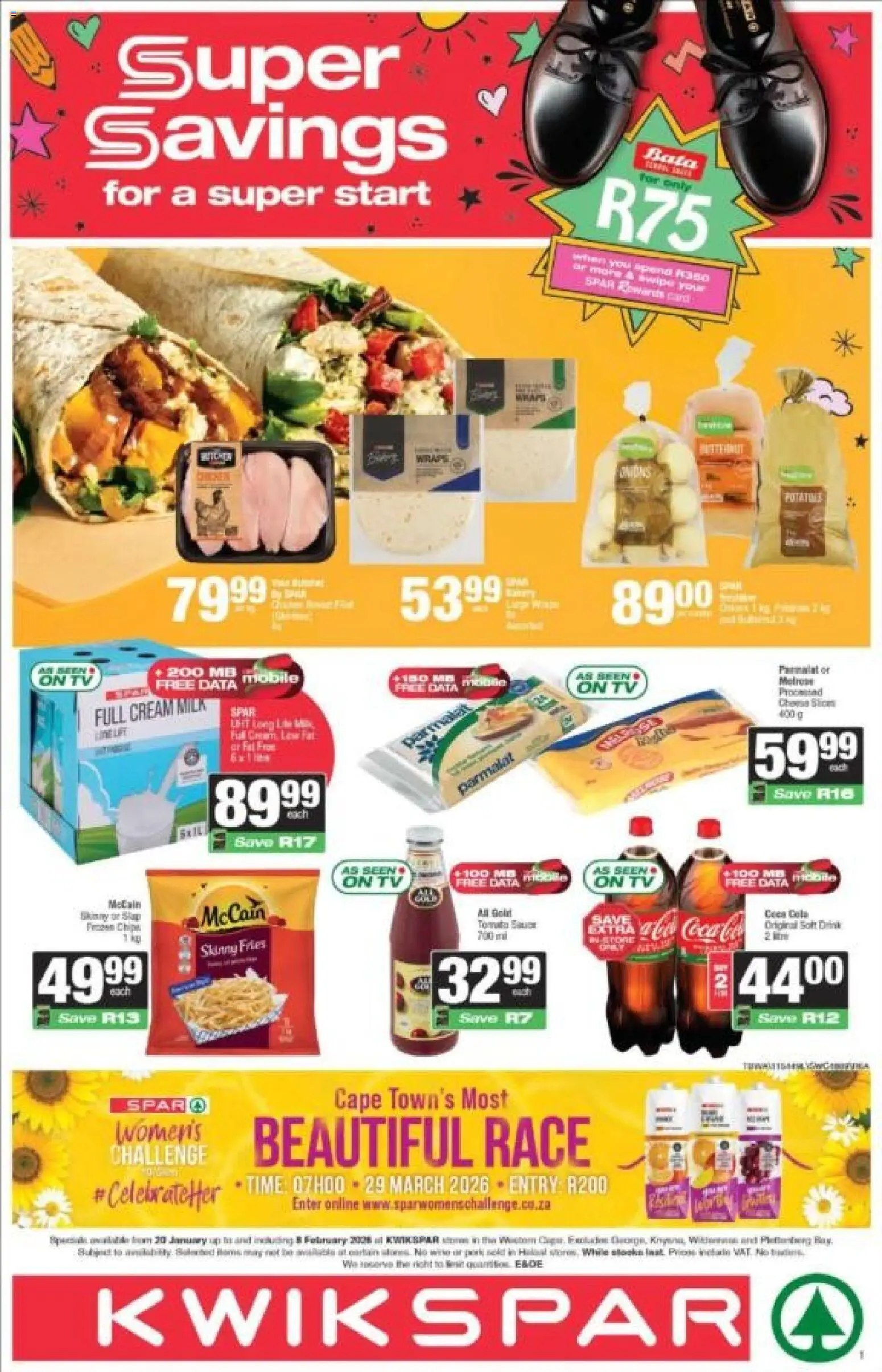 Preview of KWIKSPAR flyer valid from 20/01/2026