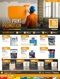 Preview of BUCO flyer valid from 04/08/2025