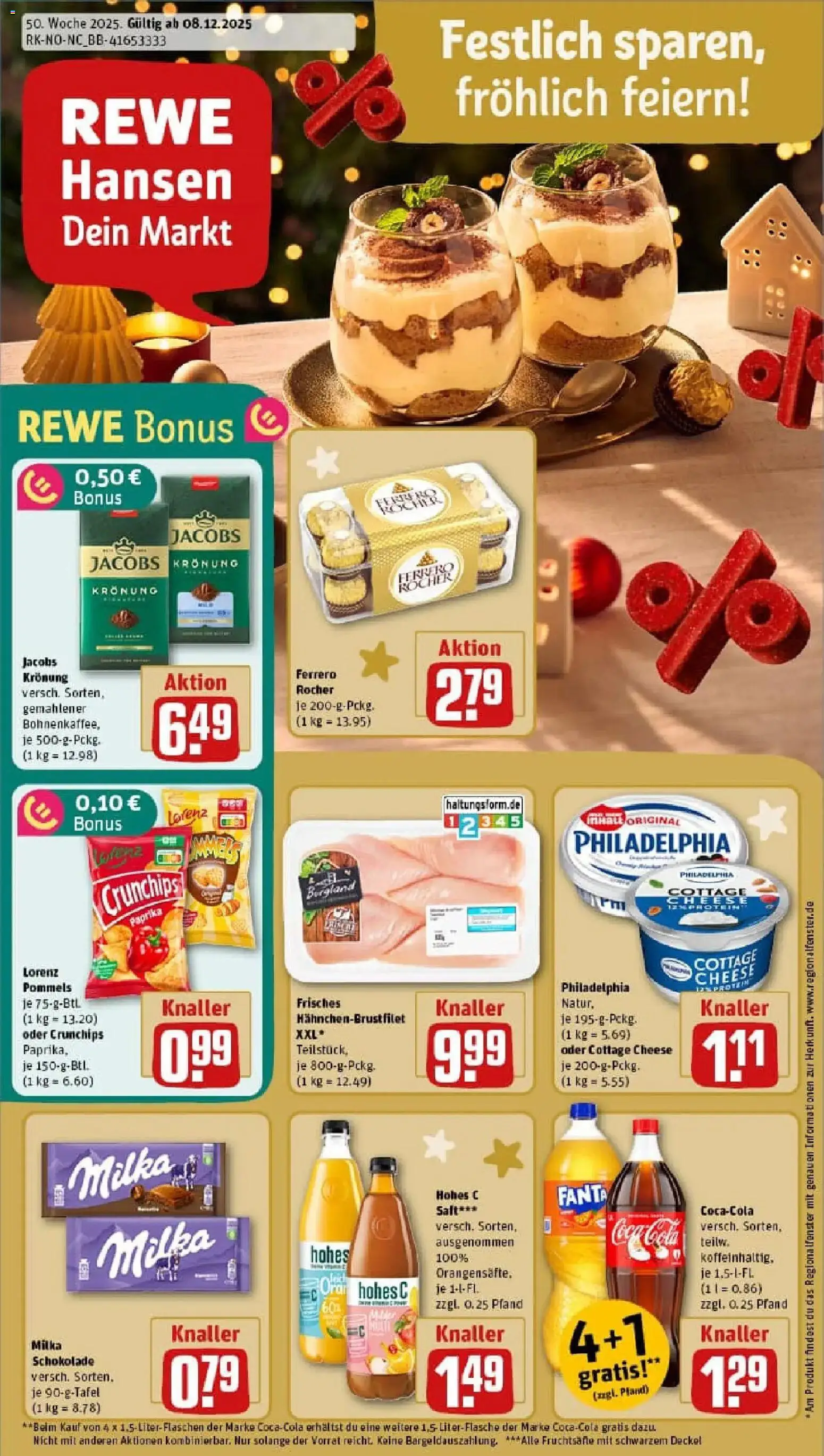 Vorschau von dem Prospekt des Geschäftes Rewe, gültig ab dem 07.12.2025