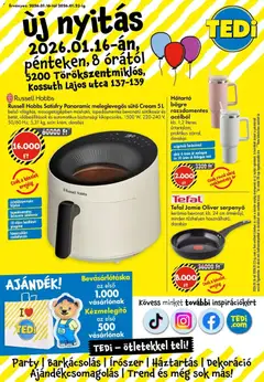 TEDi - Akciós újság TEDi megtekintése, amely érvényes 2026.01.16.-től