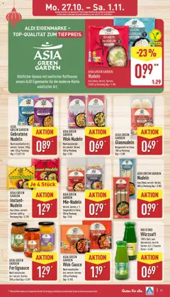 Vorschau von dem Prospekt des Geschäftes Aldi, gültig ab dem 27.10.2025 | Seite: 11