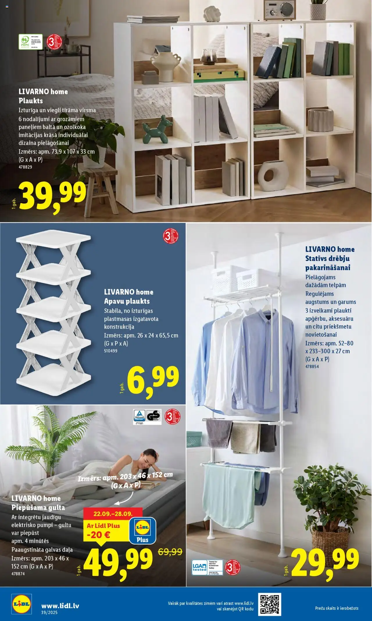 Skatīt Lidl akciju bukletu, derīgs no 2025.09.22