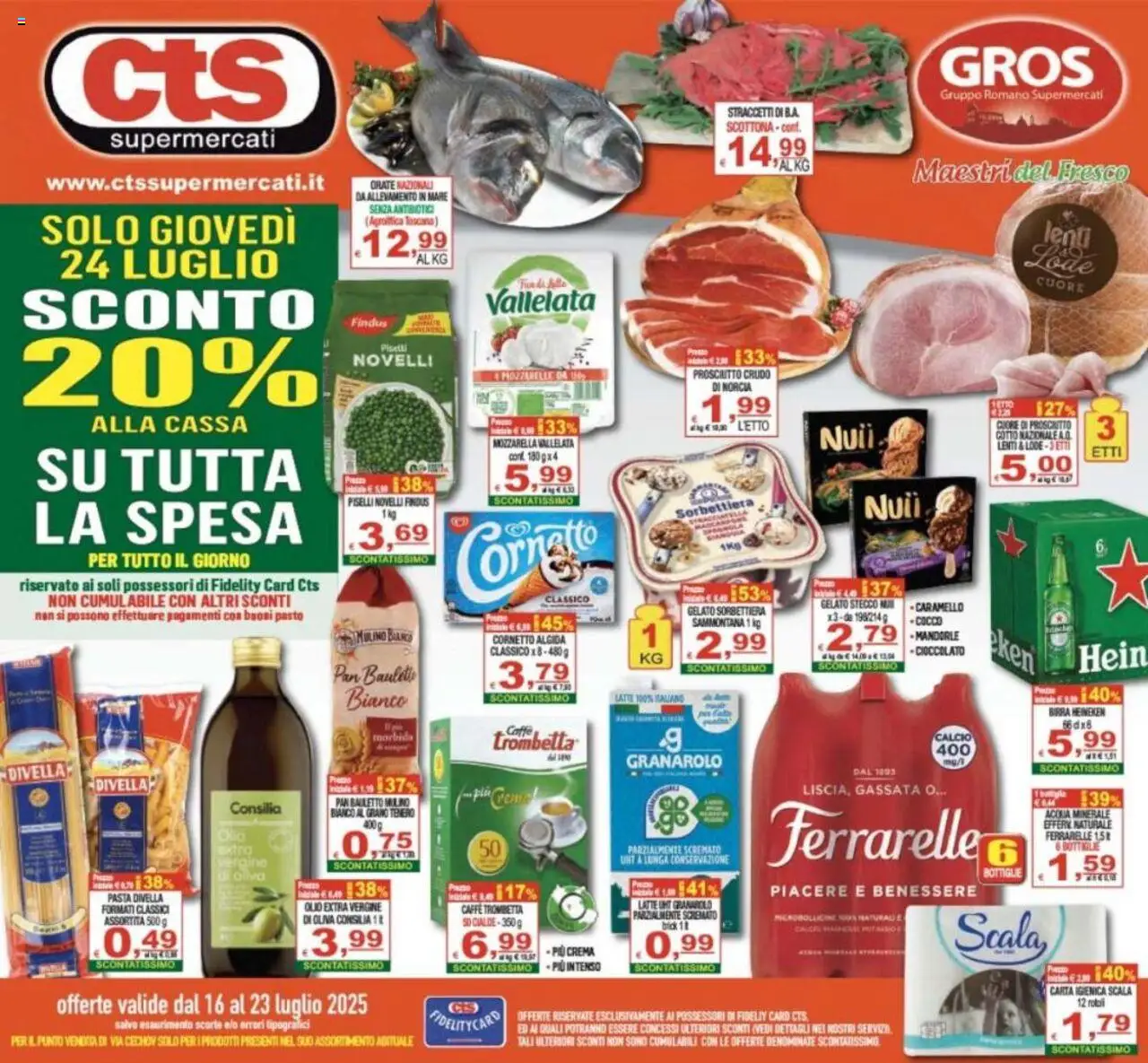 Volantino CTS valido da 16/07/2025 numero di pagina 1