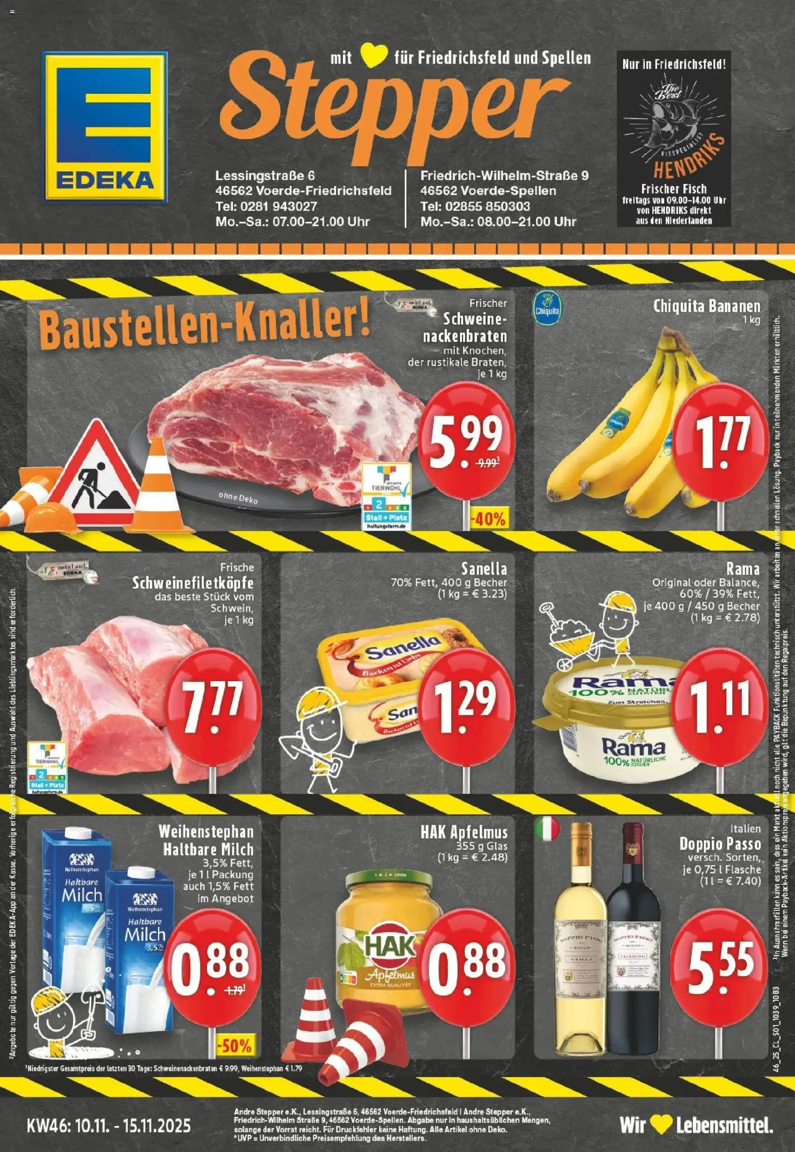 Vorschau von dem Prospekt des Geschäftes Edeka, gültig ab dem 09.11.2025