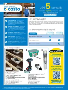 Prévisualisation de La collection jardin du magasin Castorama formulaire valide 26/02/2025 | Page: 30
