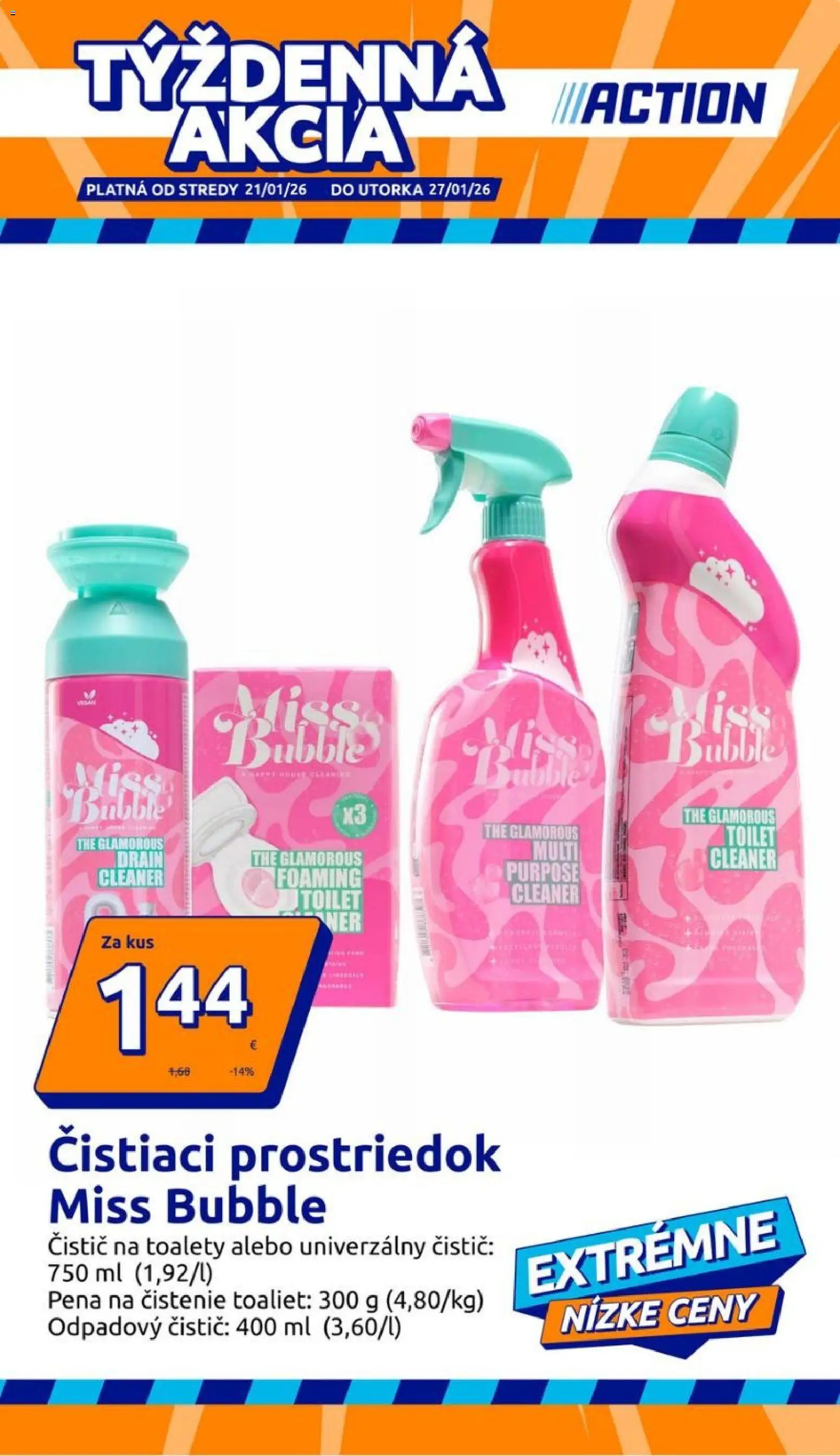 Náhľad Action letáku platného od 21.01.2026
