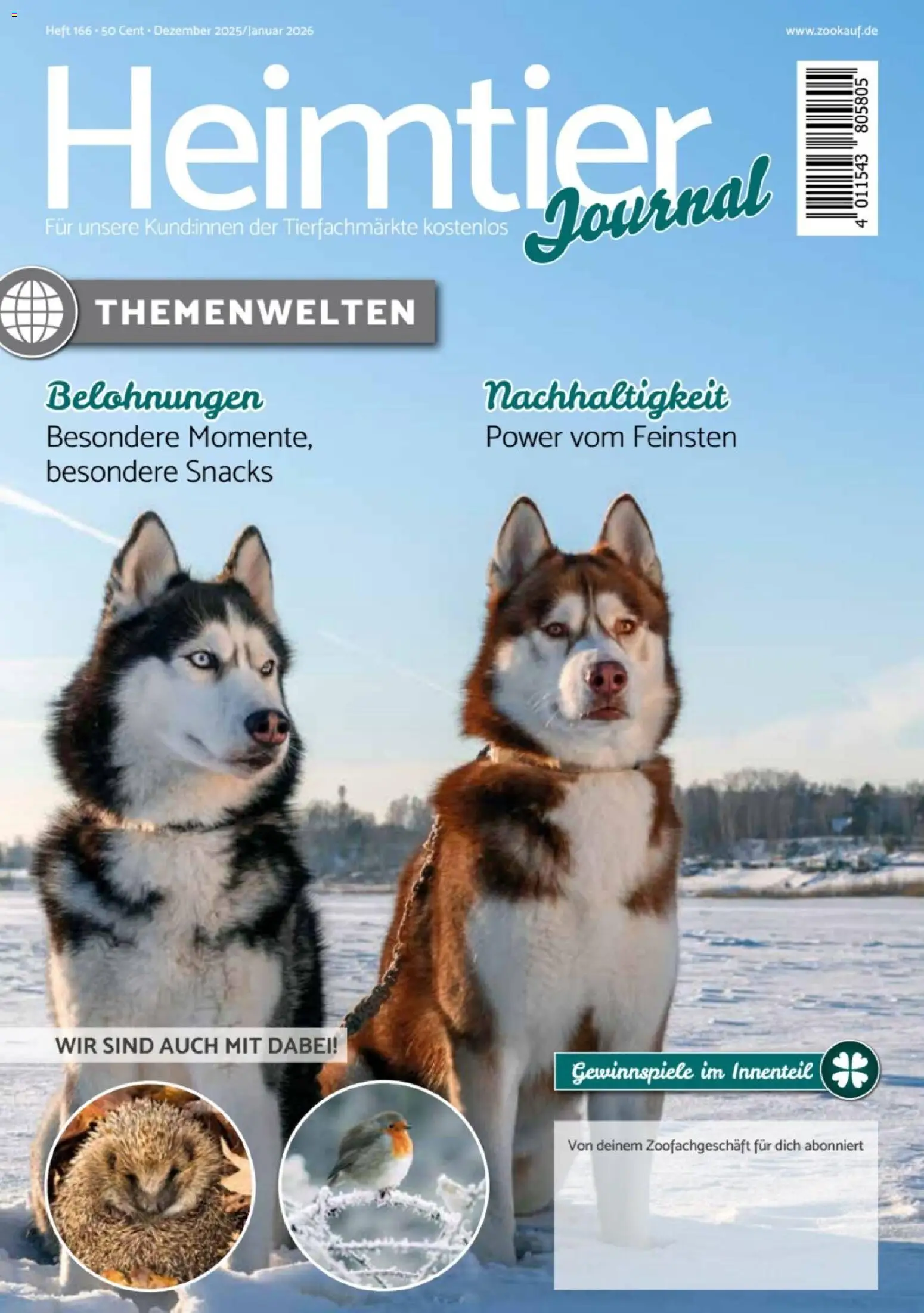 Vorschau von dem Prospekt des Geschäftes zookauf, gültig ab dem 01.12.2025