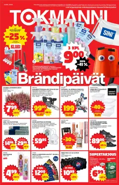 Kaupan Tokmanni Tarjoukset esikatselu, voimassa 15/09/2025