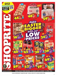 Preview of Shoprite flyer valid from 23/03/2026