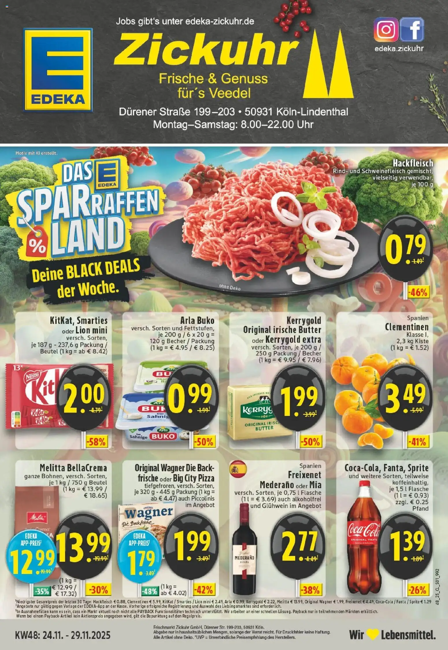 Vorschau von dem Prospekt des Geschäftes Edeka, gültig ab dem 23.11.2025