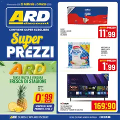 Anteprima dell'opuscolo Volantino Sardegna dal negozio ARD Discount valido da 23/02/2026