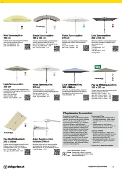 Vorschau des Merkblatts Aktionen Gartenmöbel vom Shop DO IT+GARDEN MIGROS gültig von 26.02.2024 bis | Seite: 35