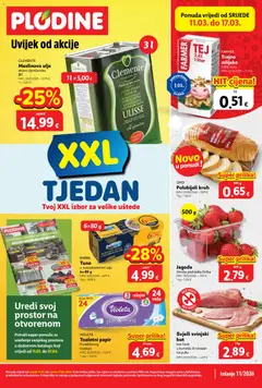 Pregled letka Plodine Katalog trgovine Plodine vrijedi od 11.03.2026