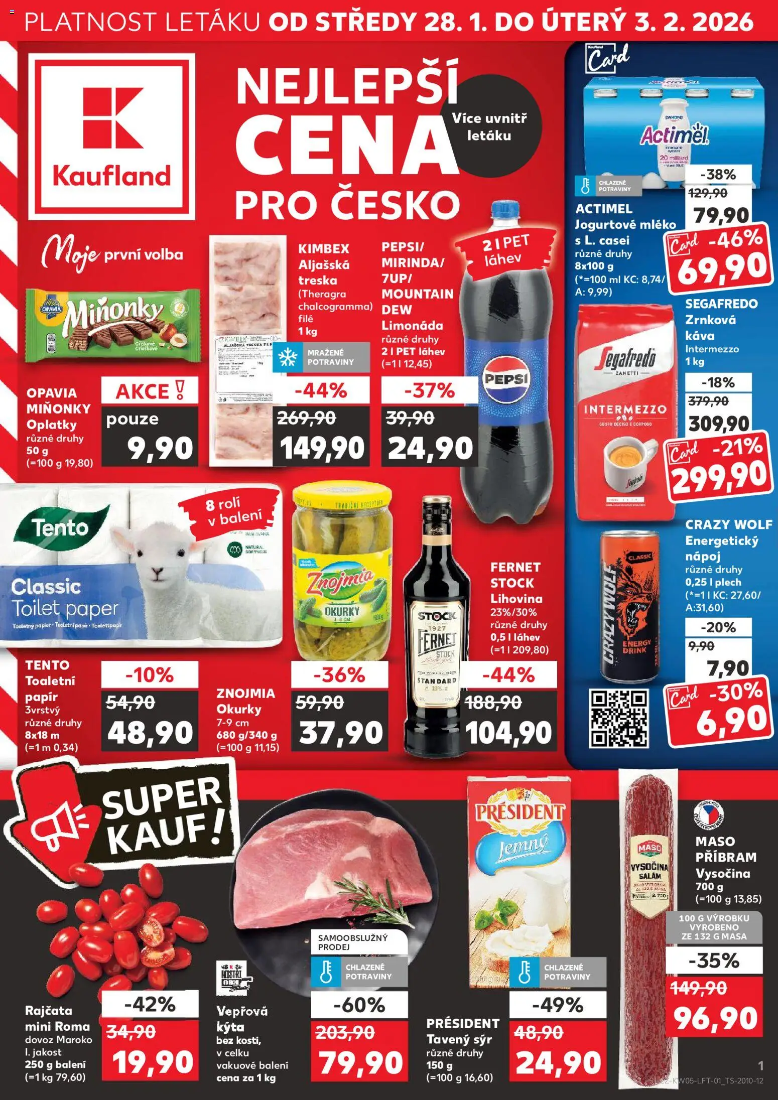 Náhled nabídky: Kaufland Leták platný od 28.01.2026