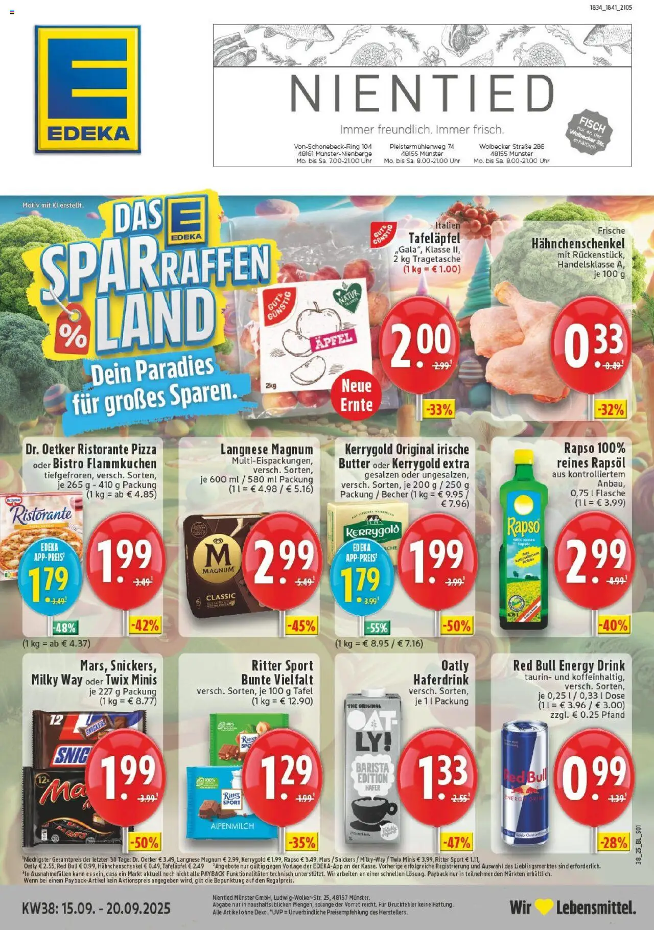 EDEKA Prospekt ab 14.09.2025 - Prospekt Münster Online