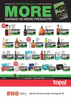 Preview of Tops at Spar flyer valid from 11/11/2025