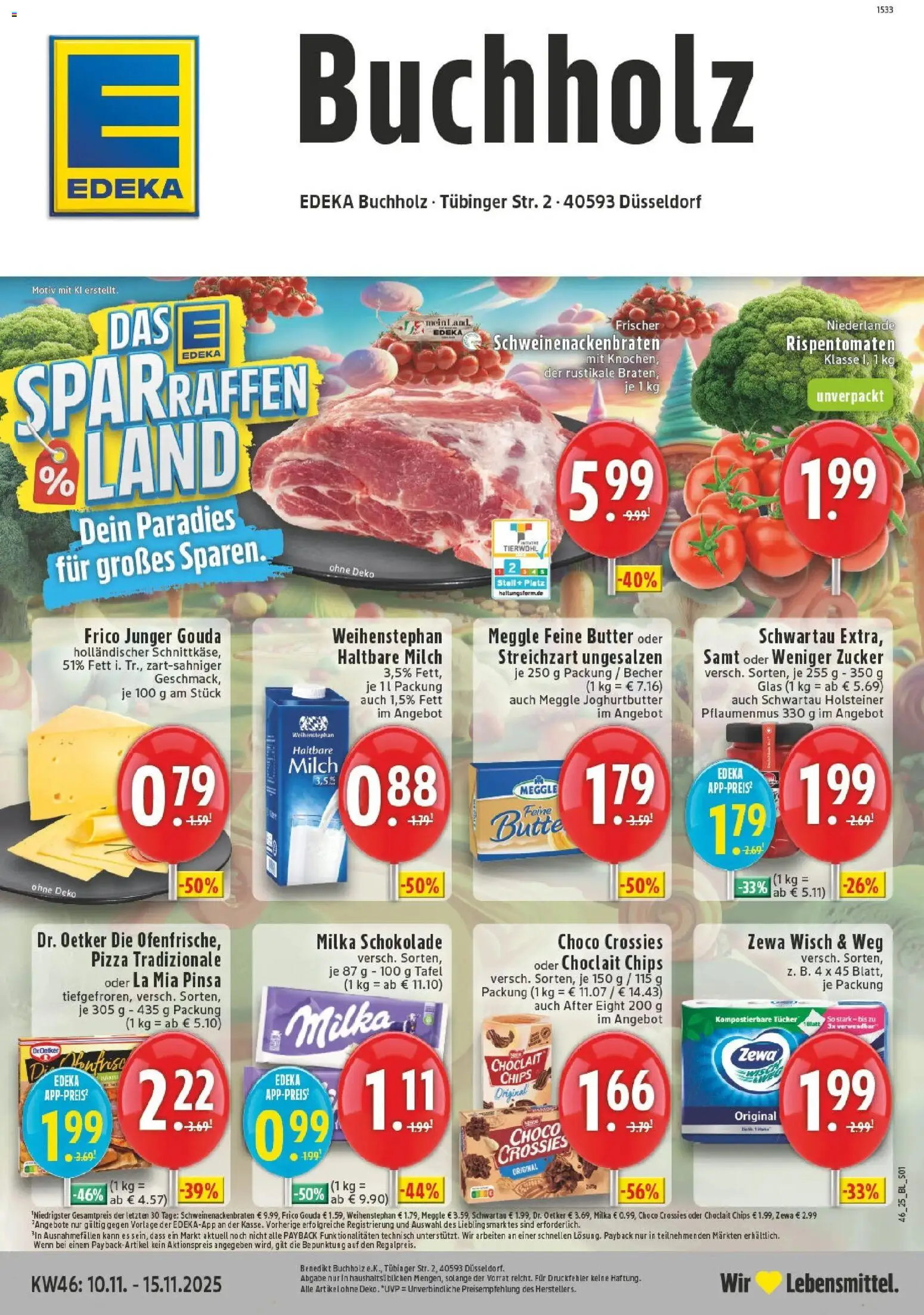 Vorschau von dem Prospekt des Geschäftes Edeka, gültig ab dem 10.11.2025