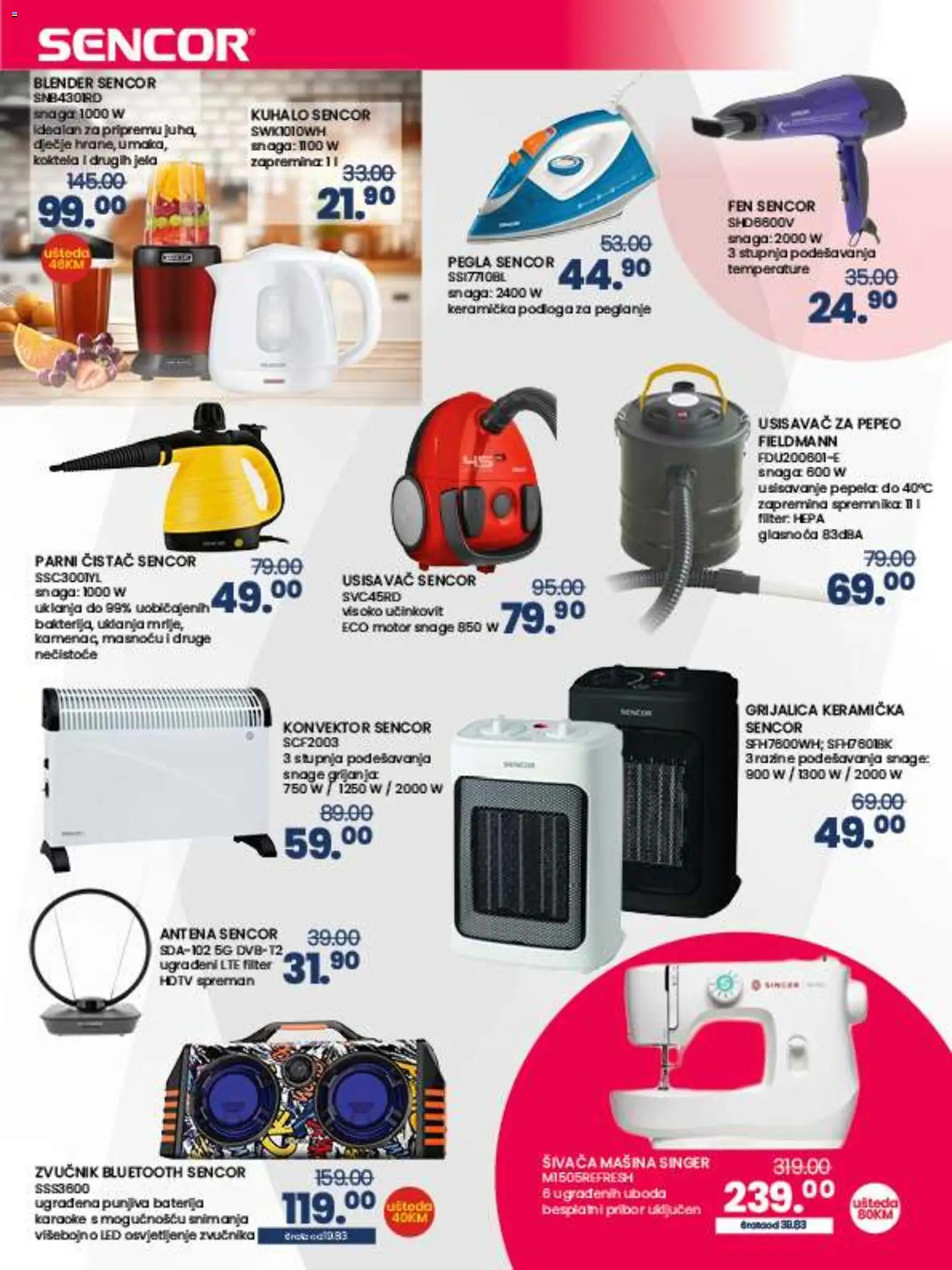 Pregled letka Velika ponuda tehnike trgovine FIS vrijedi od 2025.11.14