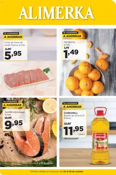 Vista previa del folleto de la tienda Alimerka válido desde el 20/10/2025 