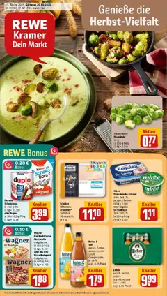 Vorschau von dem Prospekt des Geschäftes Rewe, gültig ab dem 19.10.2025