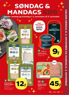 Eksempel på tilbudsavis Tilbudsavis fra butik Super Brugsen gyldig fra 31/10/2025 | Side: 7