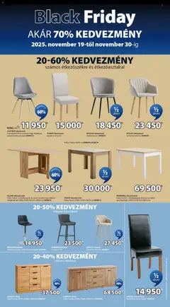 JYSK - Black Friday megtekintése, amely érvényes 2025.11.19.-től | Oldal: 7