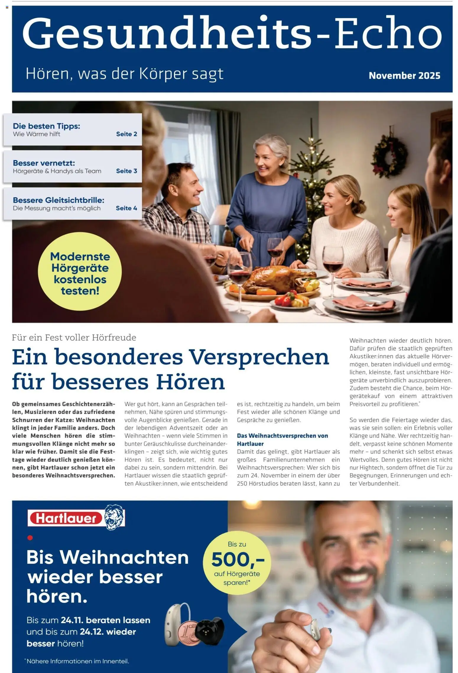 Vorschau der Angebote: Hartlauer Gesundheits - Echo gültig ab 01.11.2025