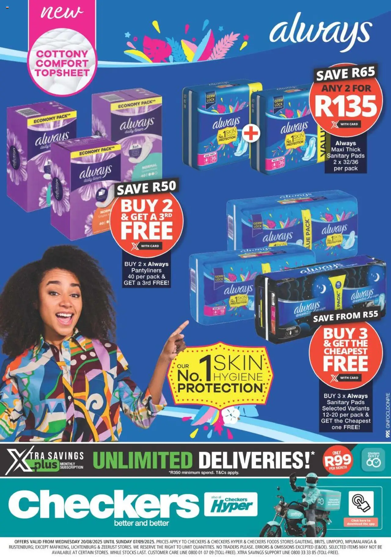 Checkers Gauteng - Always Promotion 20/08 - 07/09/2025 >> Catalogue
