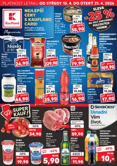 Náhled nabídky: Kaufland Kaufland leták - Chomutov platný od 15.04.2026