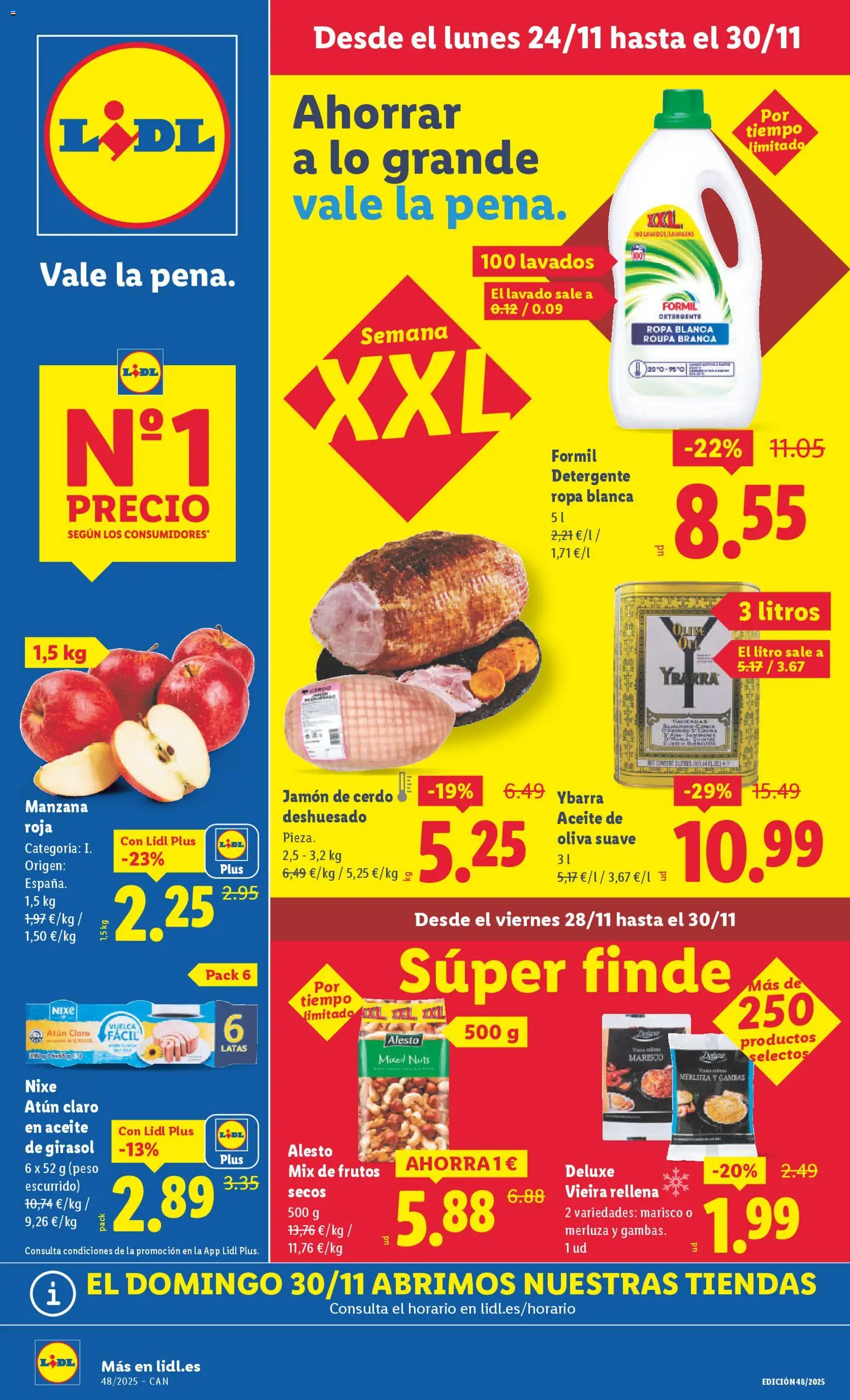 Vista previa del folleto de la tienda Lidl válido desde el 24/11/2025 