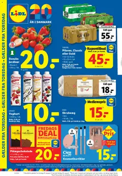 Eksempel på tilbudsavis Weekend tilbud fra butik Lidl gyldig fra 14/08/2025