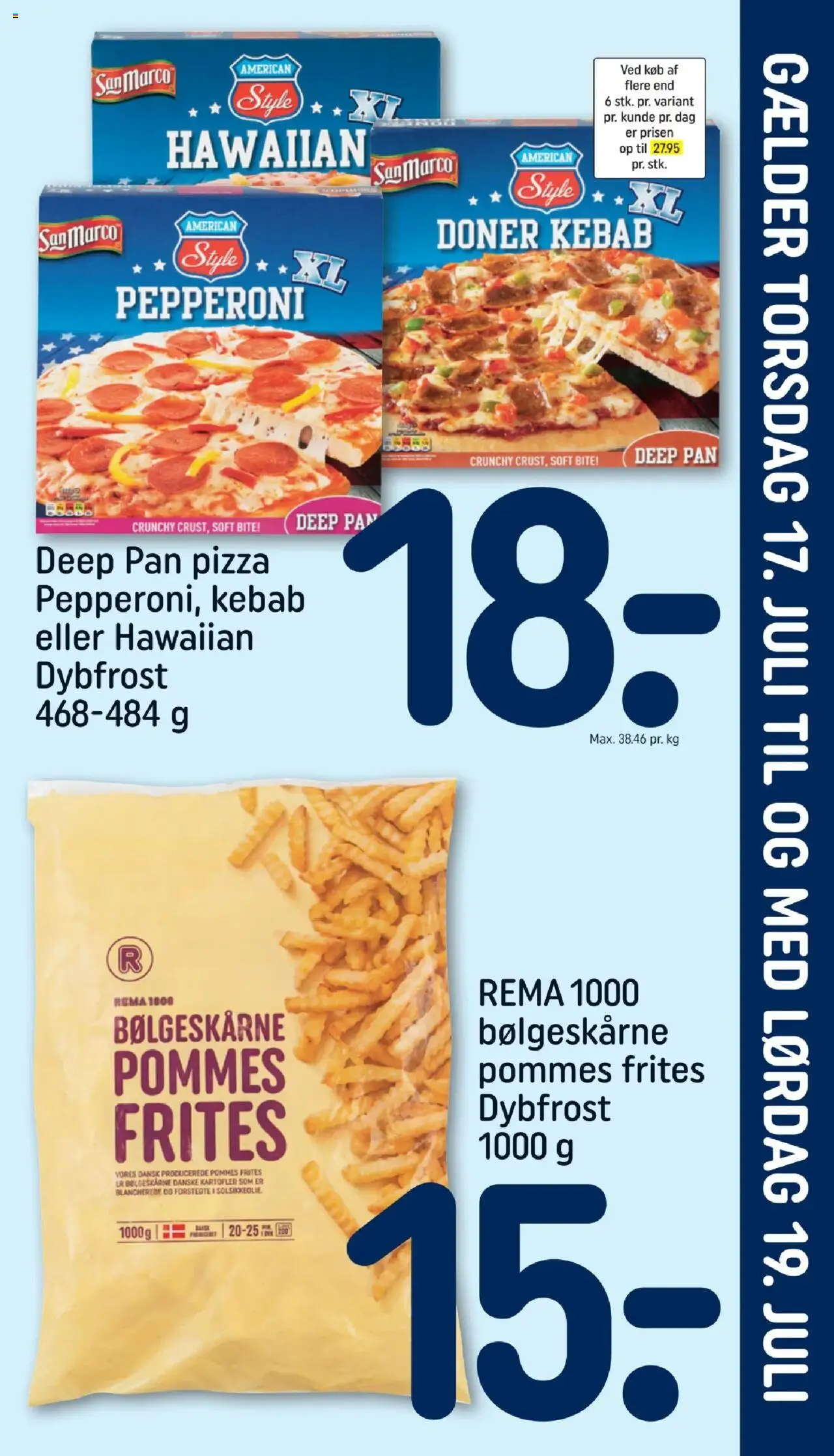 Rema 1000 tilbudsavis gyldig fra 17/07/2025 - side 1