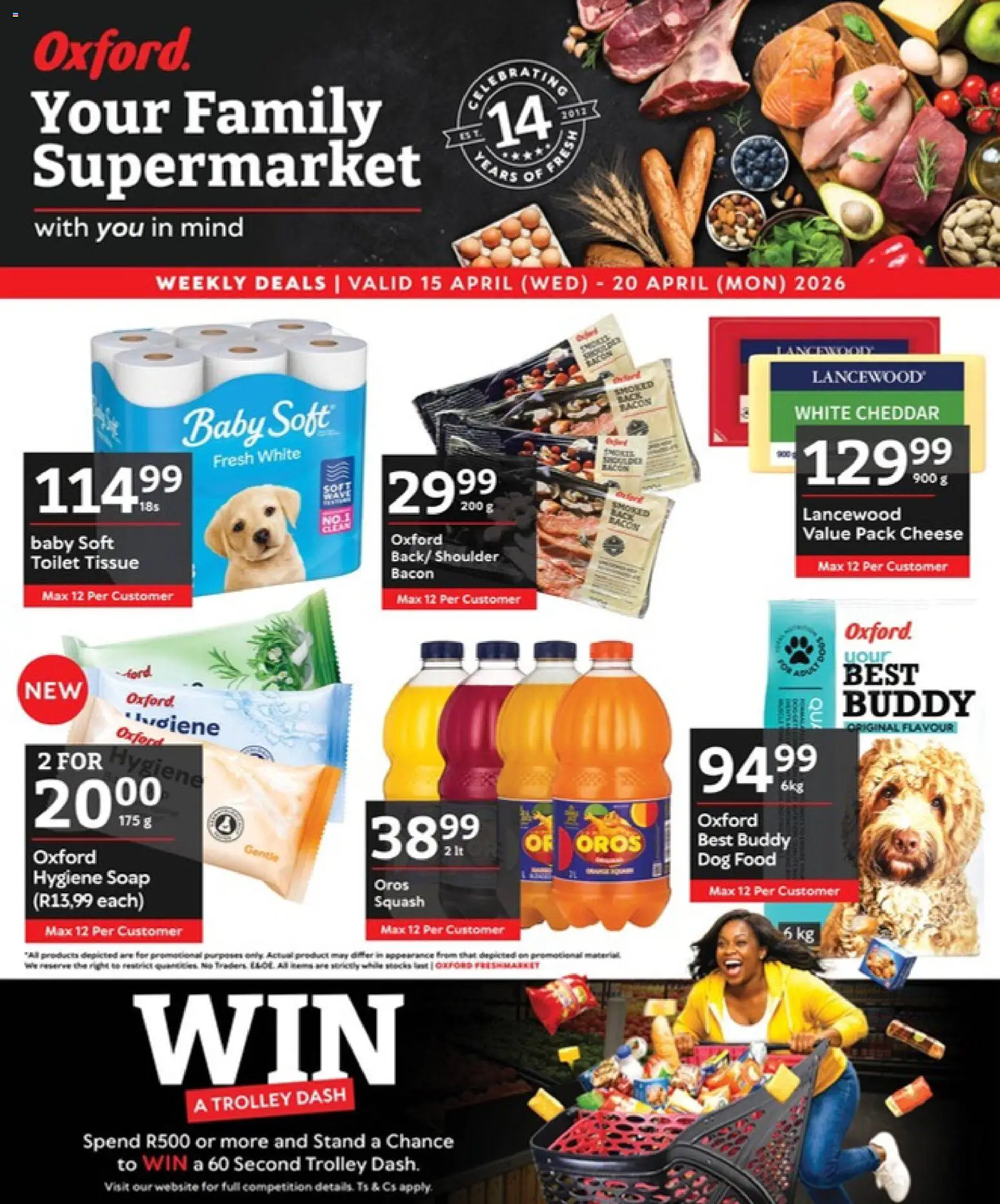 Preview of Oxford Freshmarket flyer valid from 15/04/2026