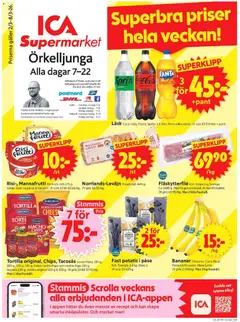 Förhandsgranska reklamblad Örkelljunga från butik ICA Supermarket gäller från 02/03/2026