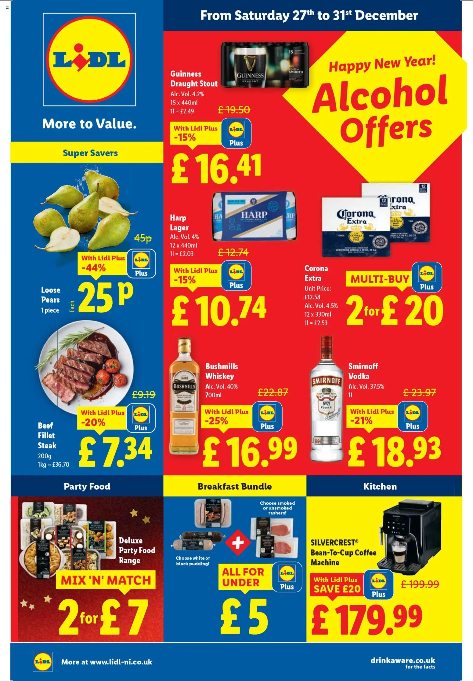 Preview of Lidl Alcohol offers valid from 27/12/2025