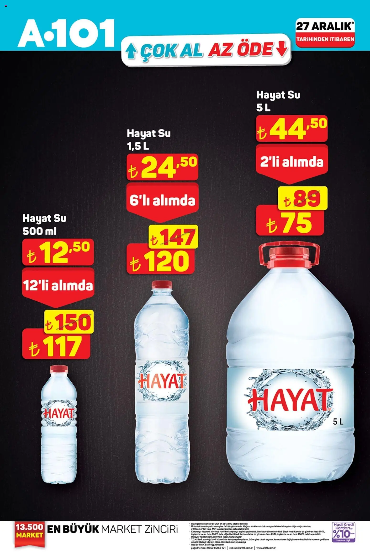 A101 Çok al az öde 27.01.2026 - Broşürünün önizlemesi