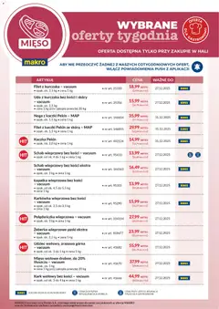 Pogląd gazetki "Wybrane oferty tygodnia" ze sklepu Makro ważnej od 22.12.2025