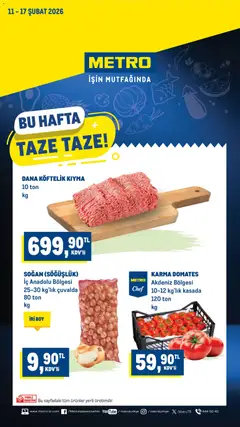 Metro Katalog 11.02.2026 - Broşürünün önizlemesi