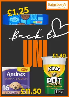 Preview of Sainsbury's Weekly offers valid from 19/08/2025