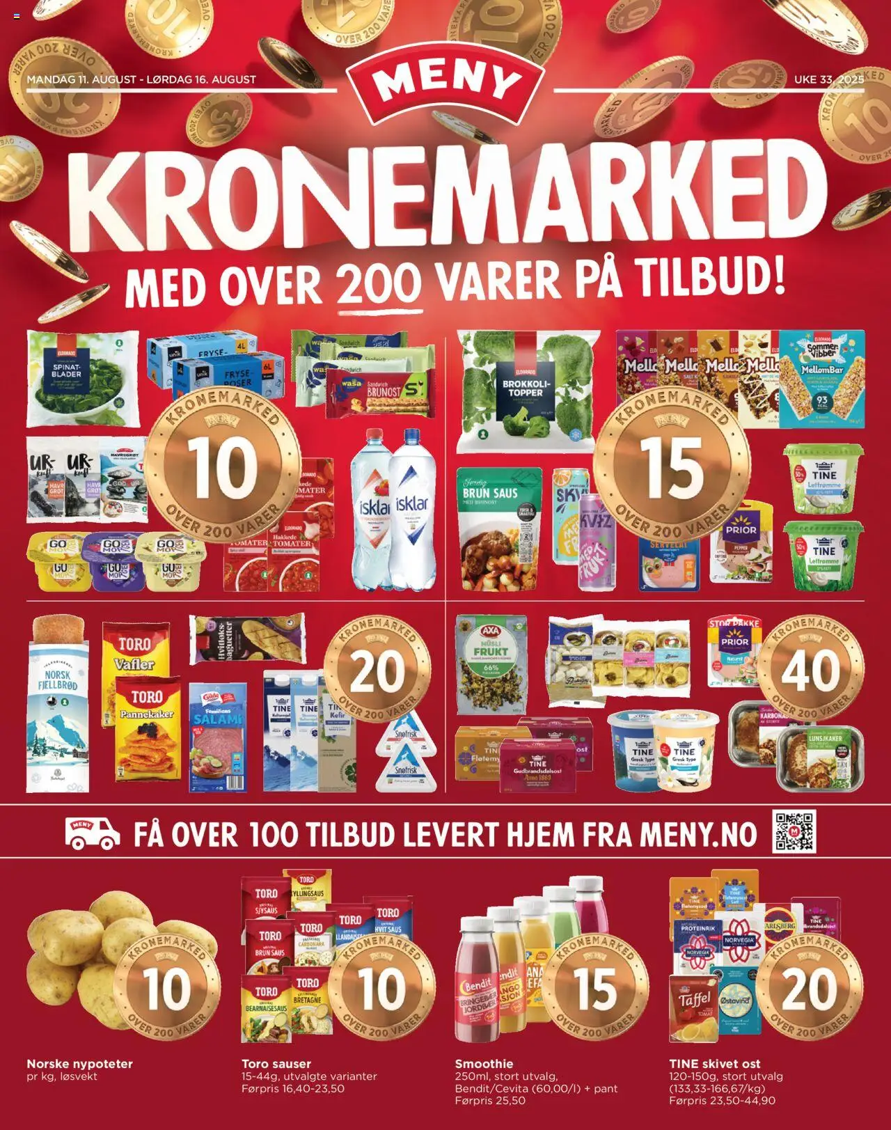 Kundeavis Meny gyldig fra 11/08/2025 - Sidenummer 1