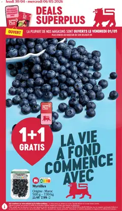 Prévisualisation de Delhaize Folder de la semaine 18 du magasin Delhaize formulaire valide 30/04/2026