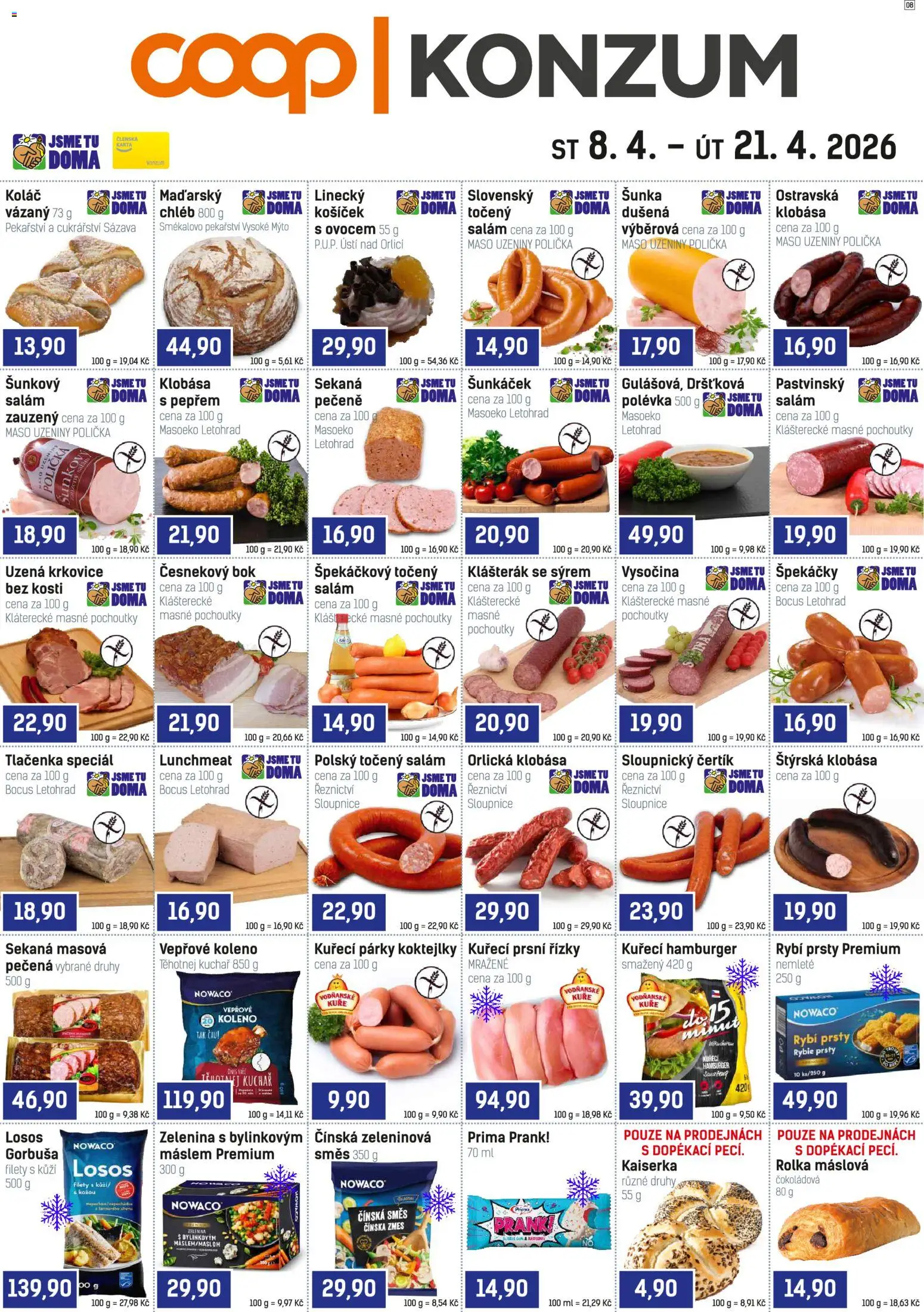 Náhled nabídky: Konzum Konzum leták platný od 08.04.2026