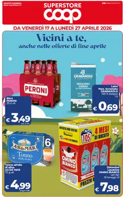 Anteprima dell'opuscolo COOP volantino Superstore Sicilia dal negozio COOP valido da 17/04/2026