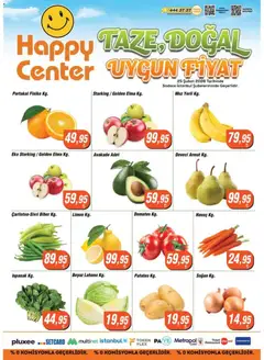 Happy Center Manav 25.02.2026 - Broşürünün önizlemesi