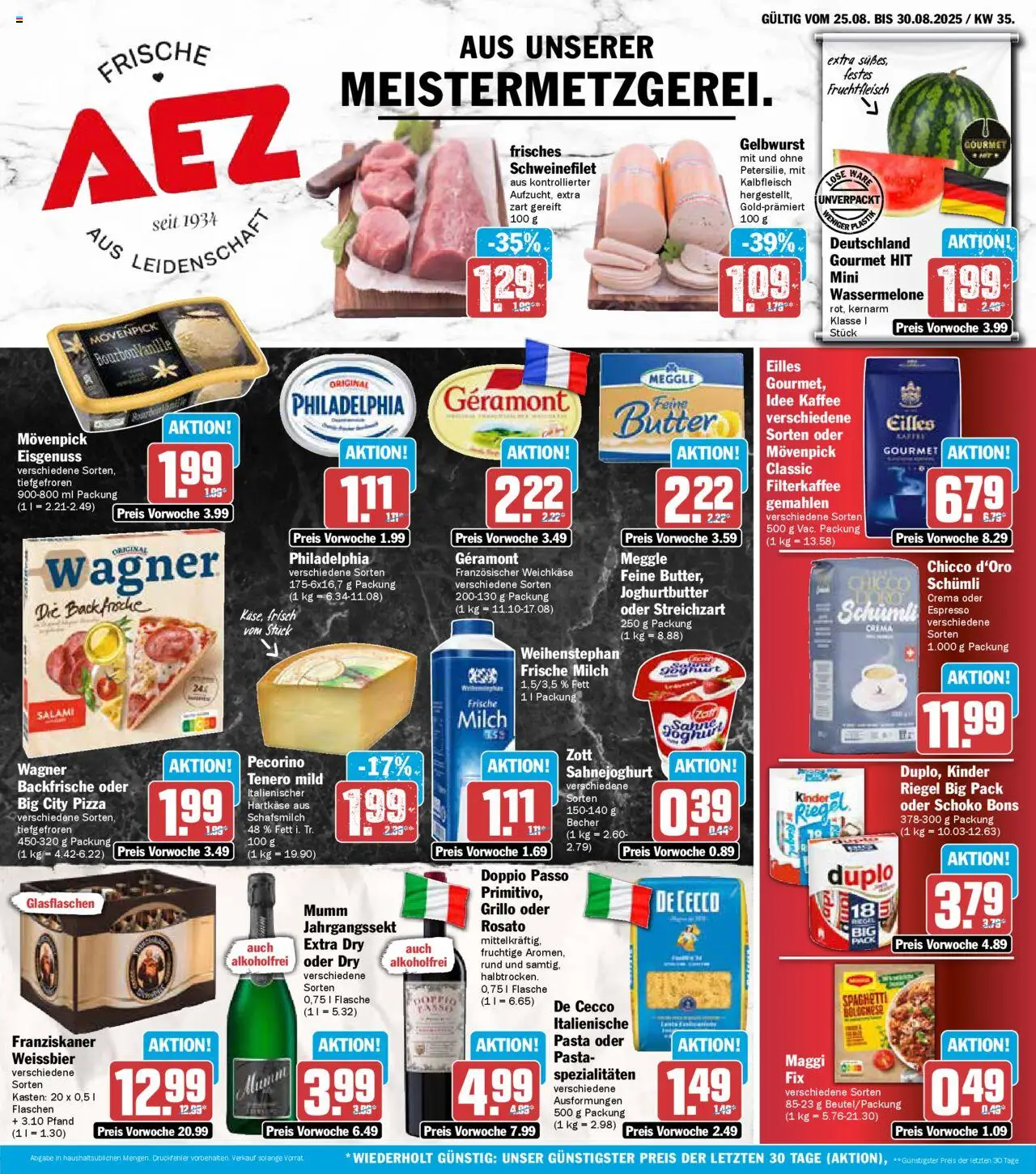 AEZ Prospekt (vom 25.08.2025 - 30.08.2025)